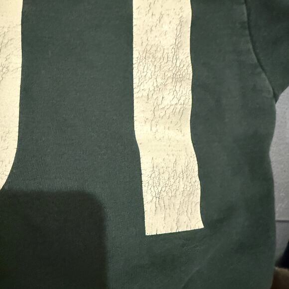 Clare V Womens OUI Cotton Pullover Crewneck Sweatshirt Green Size small - Picture 7 of 9